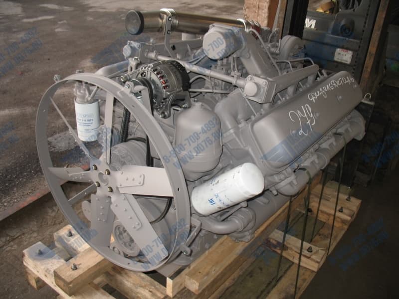 Картинка для Двигатель ЯМЗ 7512 без КП и сцепления 4 комплектации