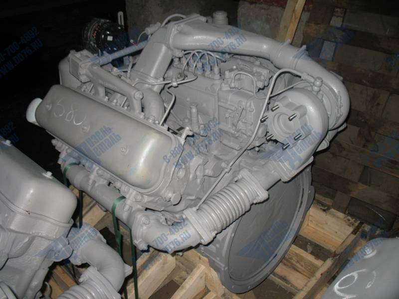 Картинка для Двигатель ЯМЗ 236Б без КП и сцепления 2 комплектация