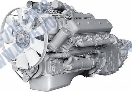 6581.1000186-08 Двигатель ЯМЗ 6581 без КП и сцепления 8 комплектации