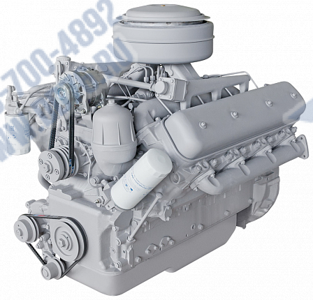 Картинка для Двигатель ЯМЗ 236М2 со сцеплением и КП